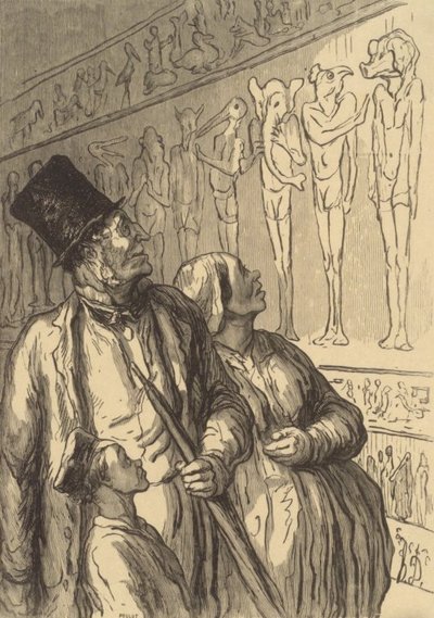 At the Universal Exposition by Honoré Daumier